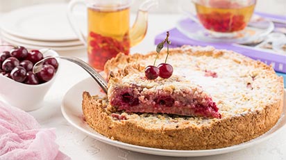 Przepis naszego Klienta na ciasto wiśniowe