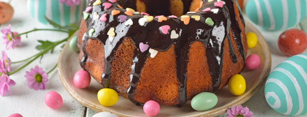 Przepis na babkę cytrynową w polewie czekoladowej