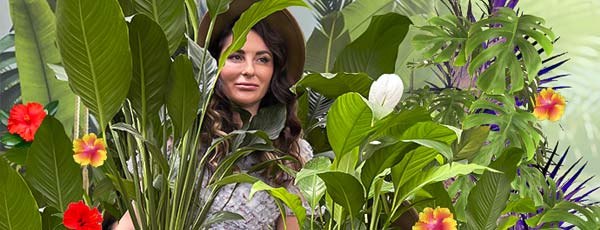 Tropikalny szyk: ogród marzeń