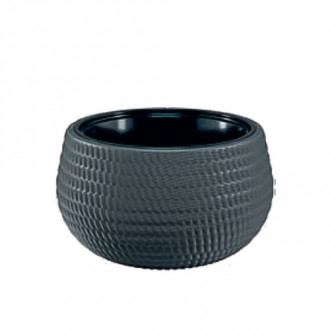 Doniczka kula Lina, antracyt, 32 cm interface.image 9