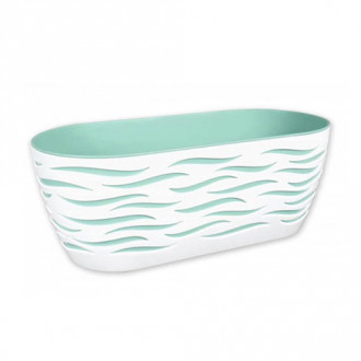 Skrzynka Sahara Box, biały + pudrowa mięta, 35 cm interface.image 5