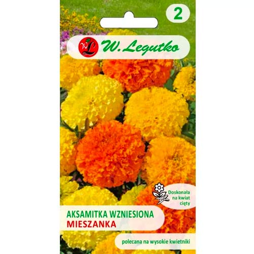 Aksamitka wzniesiona wysoka, mix interface.image 1 interface.art 50082