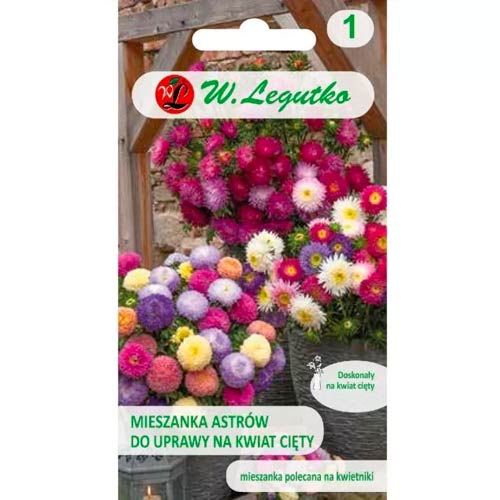 Aster chiński na kwiat cięty, mix interface.image 1 interface.art 50083