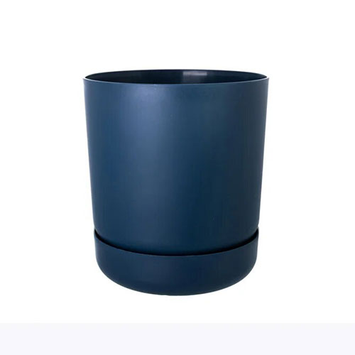 Doniczka Satina z podstawką, antracyt, 17 cm interface.image 1 interface.art 87401