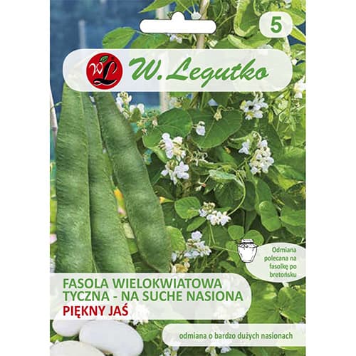 Fasola wielokwiatowa tyczna Piękny Jaś interface.image 1 interface.art 86854