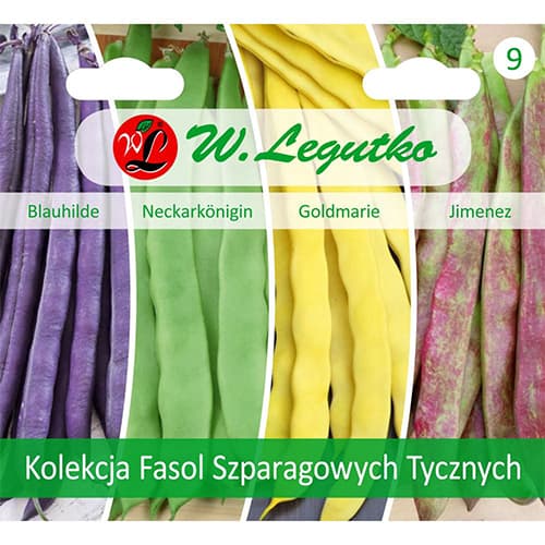 Kolekcja fasol szparagowych tycznych, 4 odmian interface.art zdjęcie 1 Kolekcja fasol szparagowych tycznych, 4 odmian interface.image 1 interface.art 96839