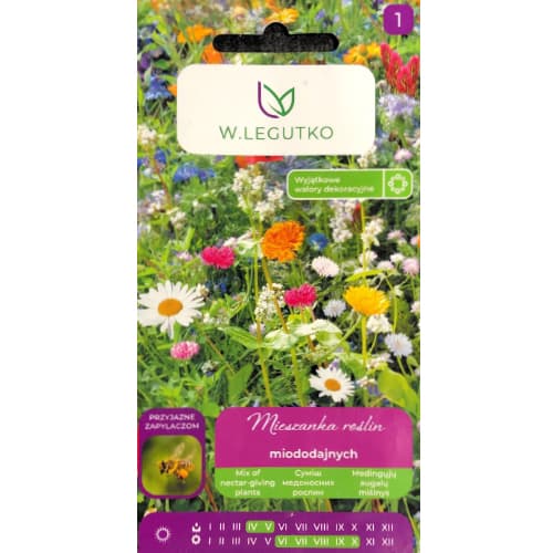 Mieszanka ozdobna roślin miododajnych, mix kolorow interface.image 1 interface.art 86845