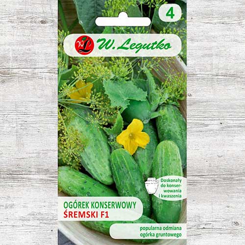 Ogórek gruntowy konserwowy Śremski F1, nasiona interface.image 1 interface.art 86856