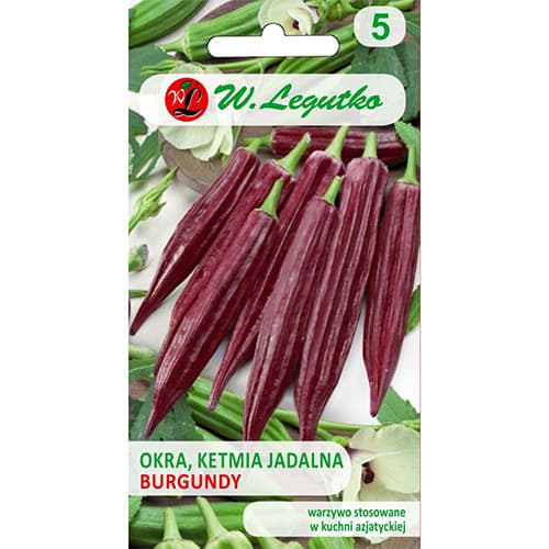 Okra (Ketmia) Burgundy interface.image 1 interface.art 69505