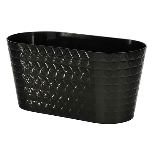 Osłonka do storczyków Diamond Petit czarna, 23 cm interface.image 1 interface.art 87396