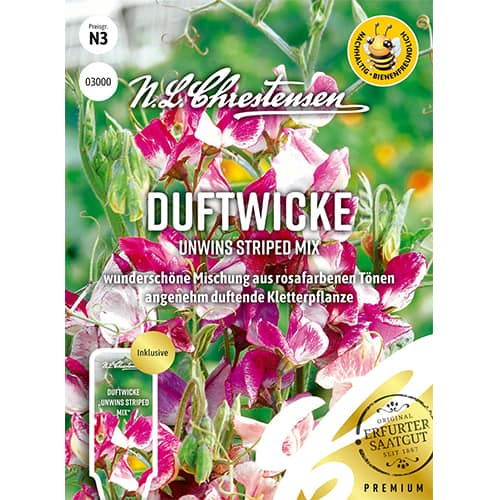 Groszek pachnacy Unwins Striped, mix kolorow interface.image 1 interface.art 87809