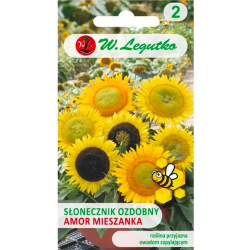 Slonecznik ozdobny Amor, mix kolorow interface.image 1 interface.art 78586